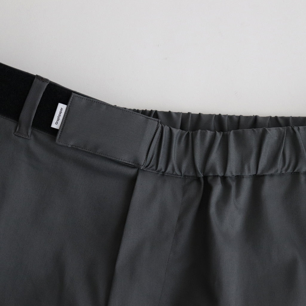 Solotex Twill Wide Tapered Chef Pants #C.GRAY [GM241-40297B]