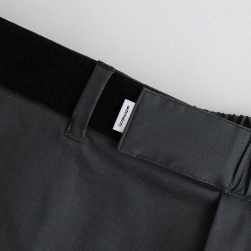 Solotex Twill Wide Tapered Chef Pants #C.GRAY [GM241-40297B]