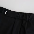 Solotex Twill Wide Tapered Chef Pants #BLACK [GM241-40297B]