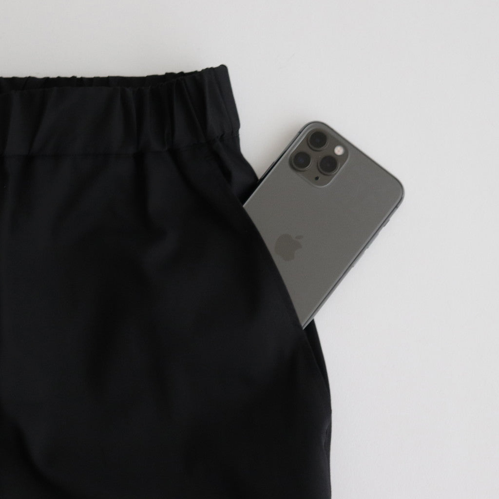 Solotex Twill Wide Tapered Chef Pants #BLACK [GM241-40297B]