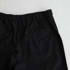 Solotex Twill Wide Tapered Chef Pants #BLACK [GM241-40297B]