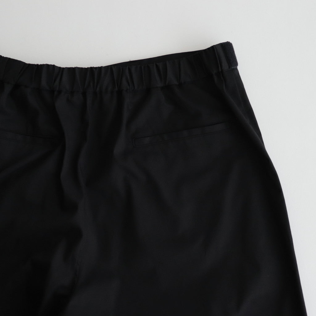 Solotex Twill Wide Tapered Chef Pants #BLACK [GM241-40297B]