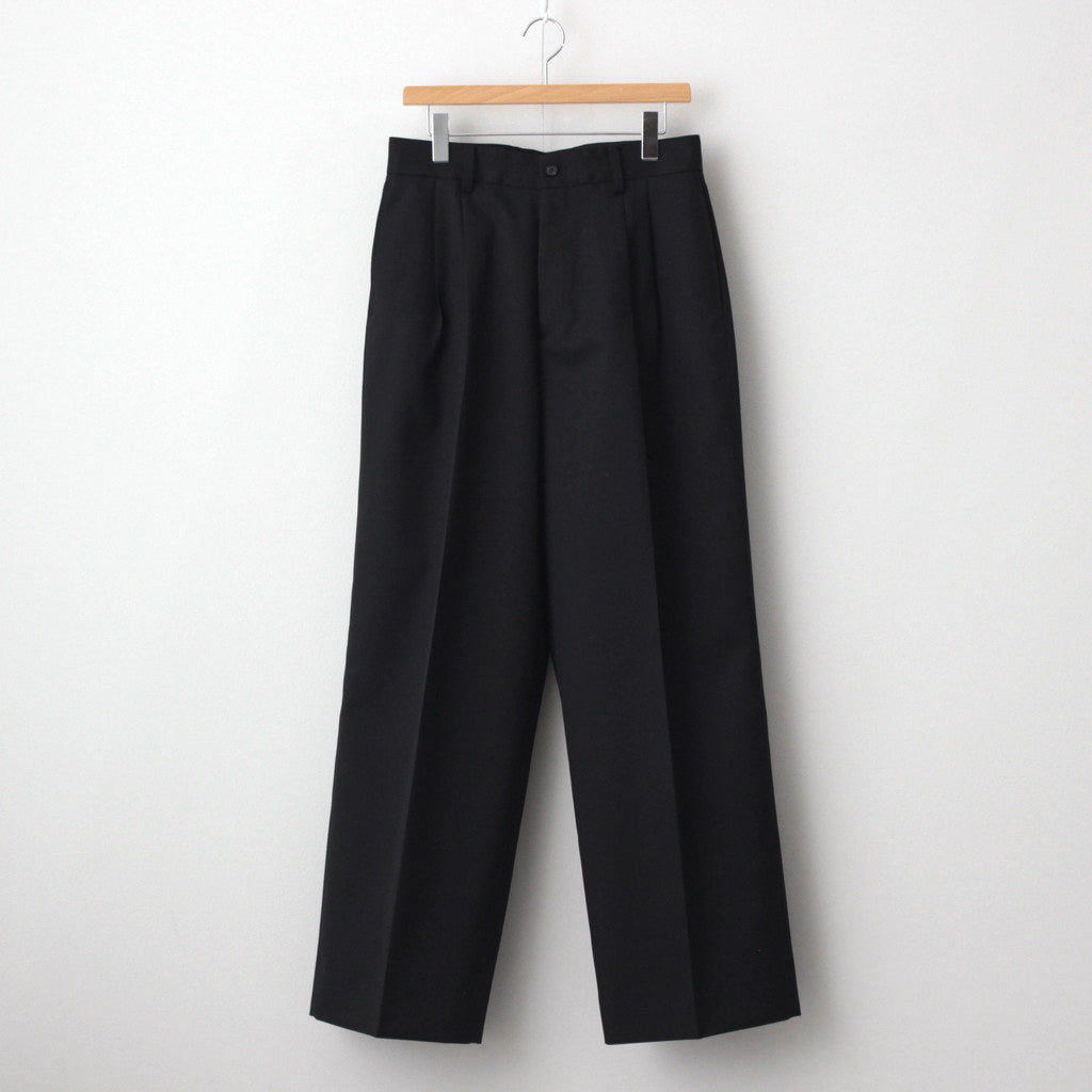 LONG WIDE TROUSERS #BLACK [ST.1094]