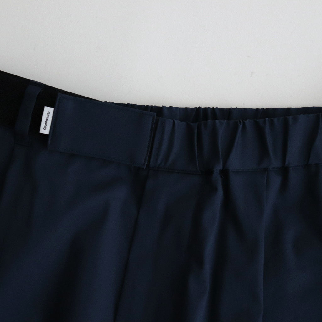 Solotex Twill Wide Chef Shorts #NAVY [GM241-40296B]