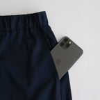 Solotex Twill Wide Chef Shorts #NAVY [GM241-40296B]