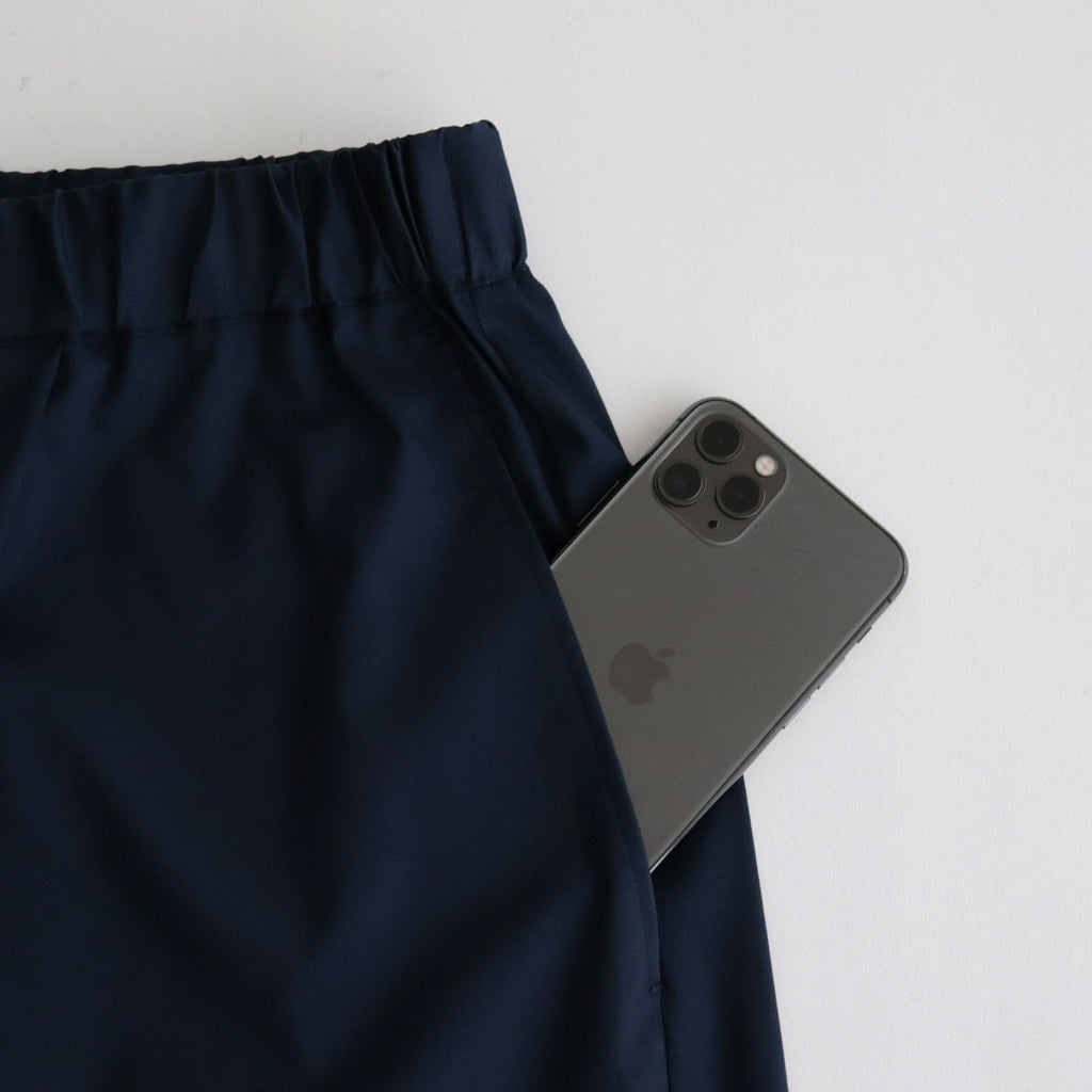 Solotex Twill Wide Chef Shorts #NAVY [GM241-40296B]