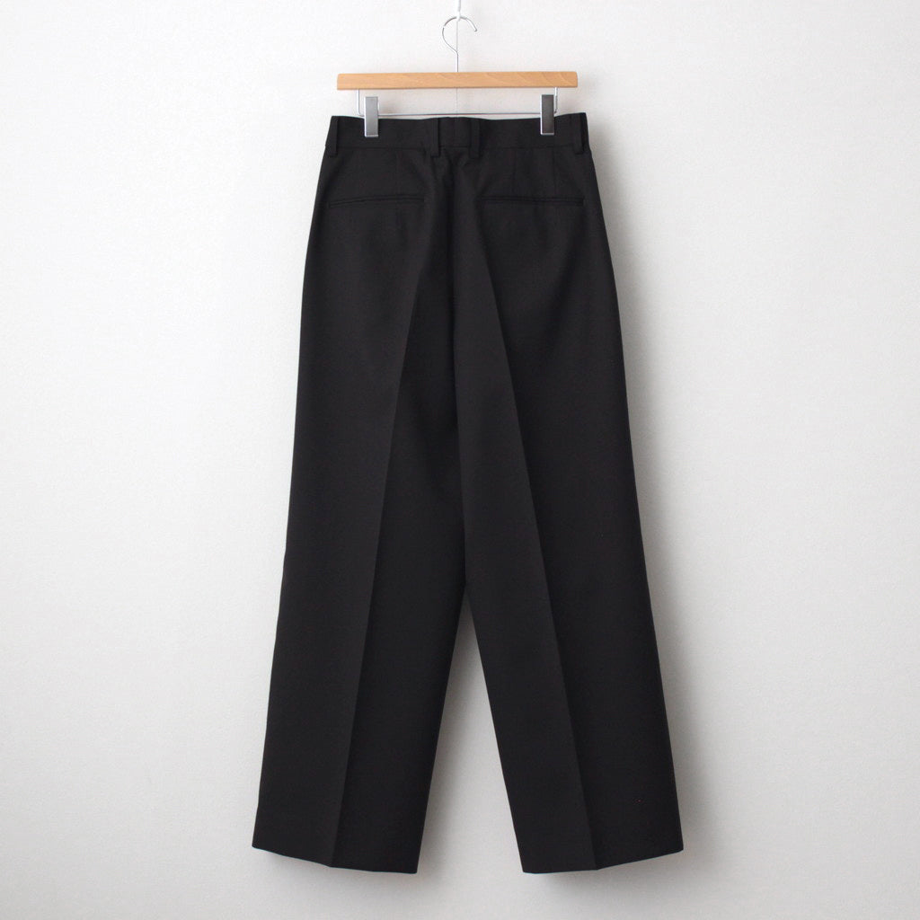 LONG WIDE TROUSERS #DARK BROWN [ST.1094]