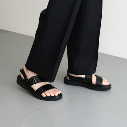 SS BELT SANDALS (GLOXI CUT SOLE) #BLACK [FTC2212008]