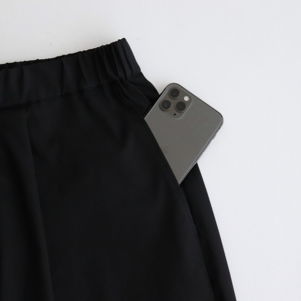 Solotex Twill Wide Chef Shorts #BLACK [GM241-40296B]