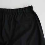 Solotex Twill Wide Chef Shorts #BLACK [GM241-40296B]