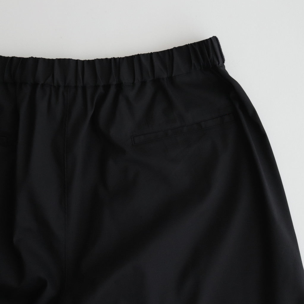 Solotex Twill Wide Chef Shorts #BLACK [GM241-40296B]