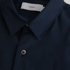 Solotex Twill S/S Oversized Box Shirt #NAVY [GM241-50291B]