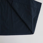 Solotex Twill S/S Oversized Box Shirt #NAVY [GM241-50291B]