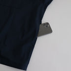 Solotex Twill S/S Oversized Box Shirt #NAVY [GM241-50291B]