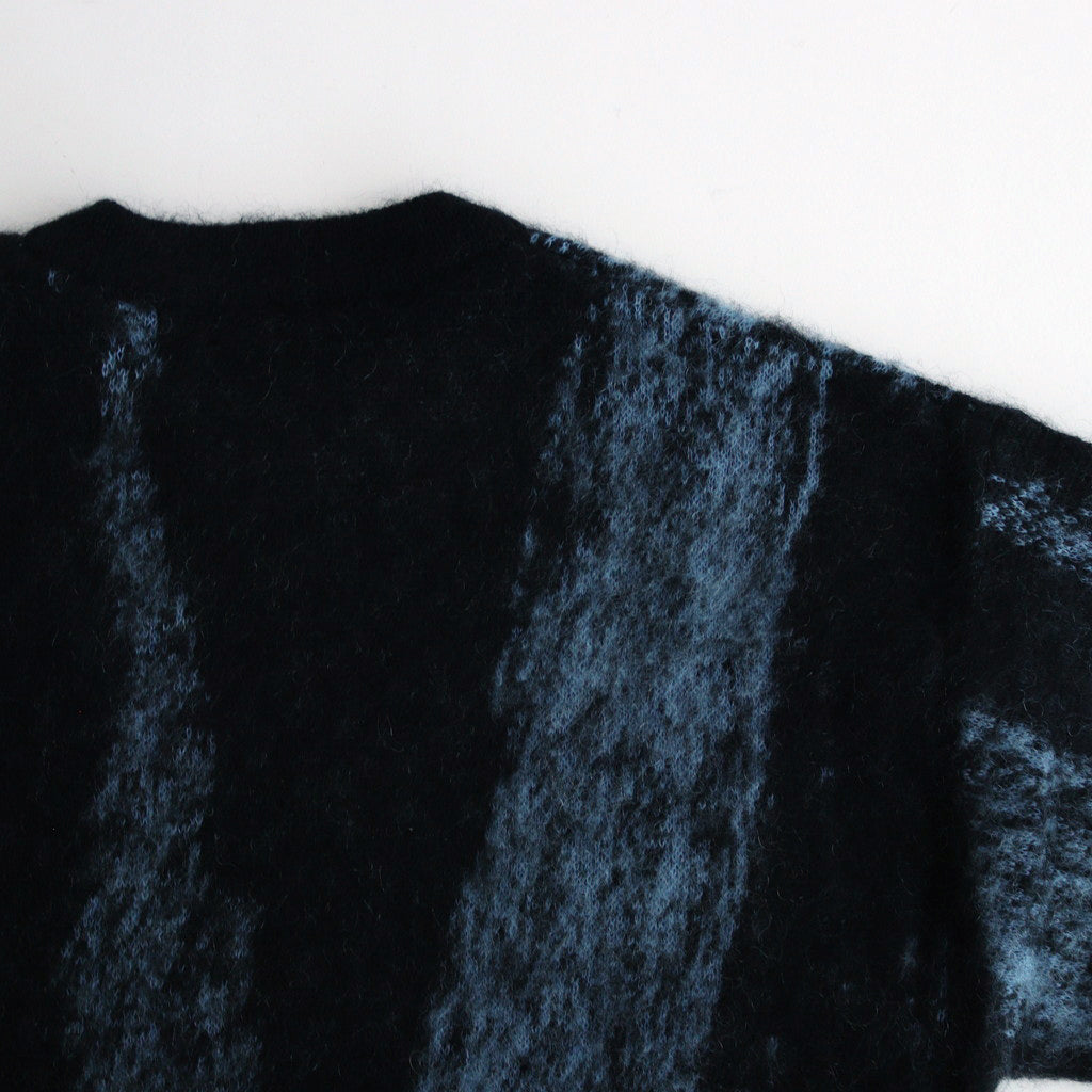 JACQUARD MOHAIR SWEATER #BLUE [YK24FW0815S]