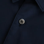Solotex Twill S/S Oversized Box Shirt #NAVY [GM241-50291B]