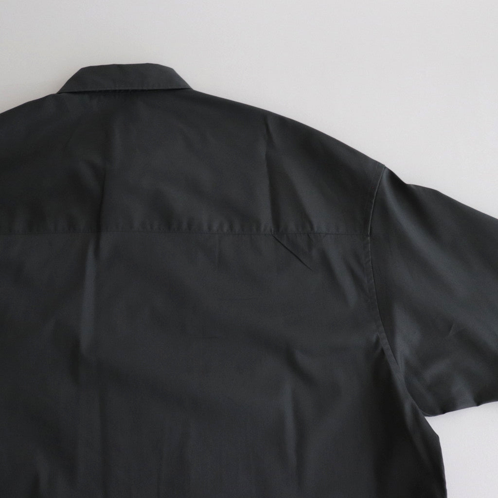 Solotex Twill S/S Oversized Box Shirt #C.GRAY [GM241-50291B]