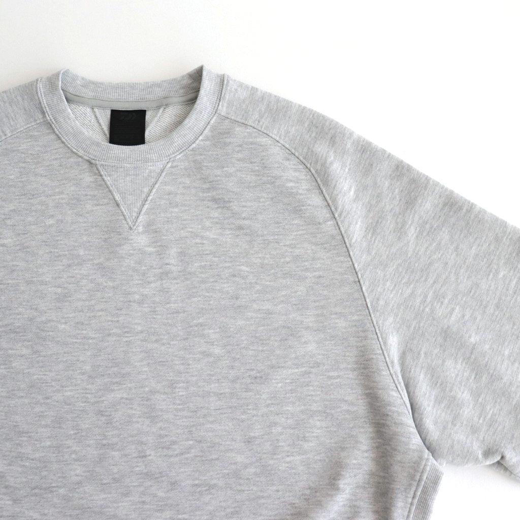 W's TECH SWEAT CREW FREEDOM SLEEVE #ASH [BE-50024L]