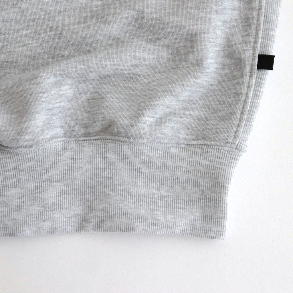 W's TECH SWEAT CREW FREEDOM SLEEVE #ASH [BE-50024L]