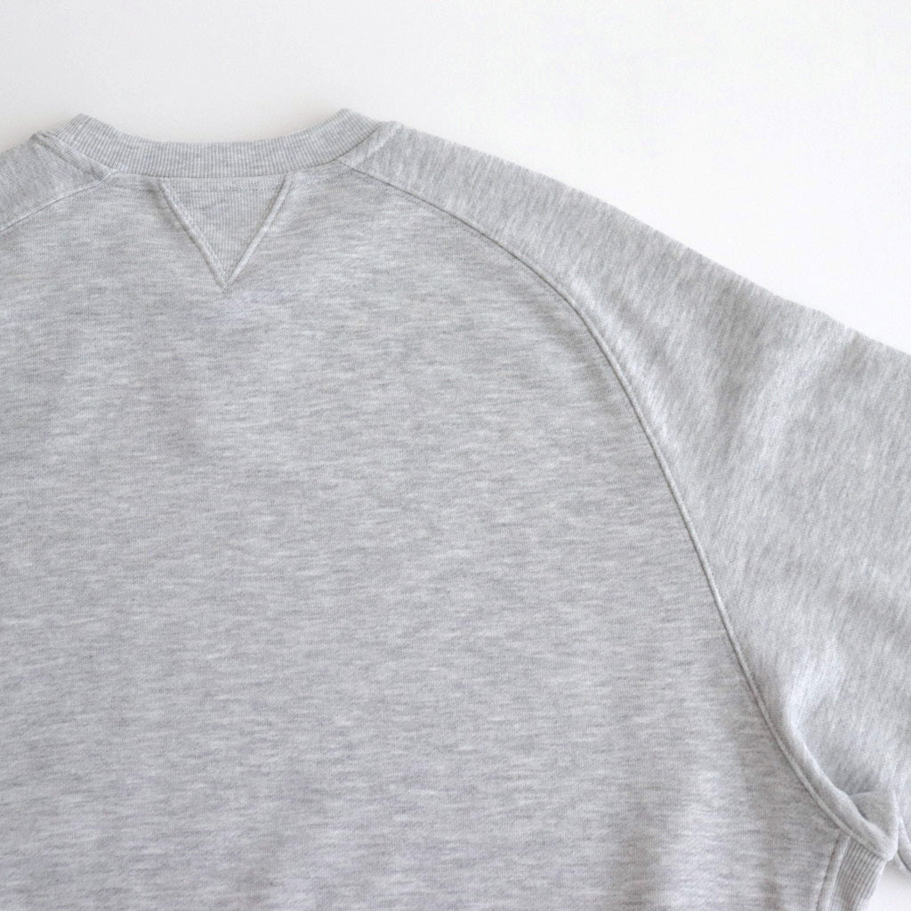 W's TECH SWEAT CREW FREEDOM SLEEVE #ASH [BE-50024L]