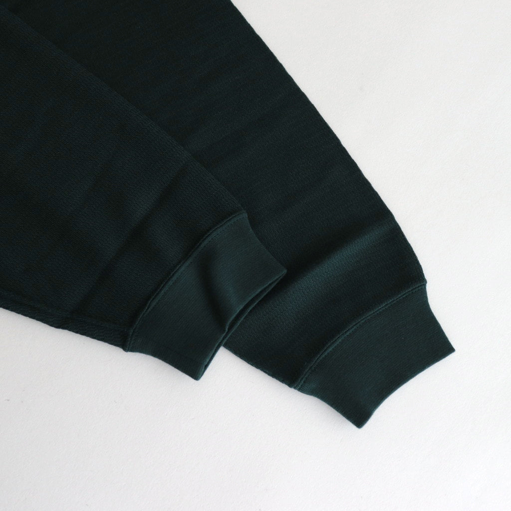 Wool Honeycomb Crew Neck Thermal #D.GREEN [GU233-70138]