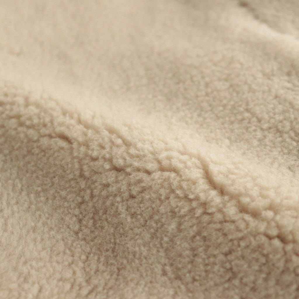 WOOL FUR REVERSIBLE VEST #BEIGE [ST.630] – ciacura