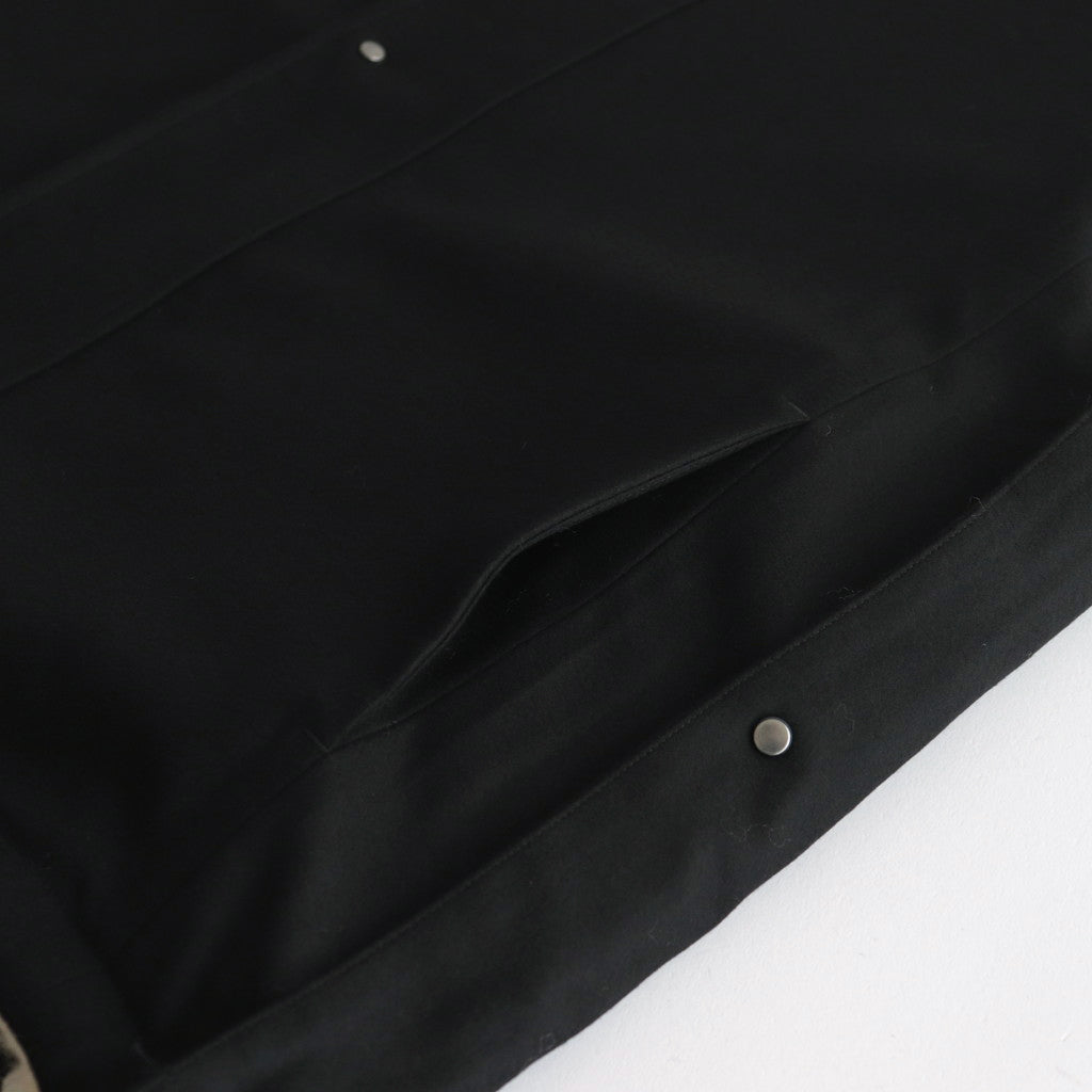 WOOL FUR REVERSIBLE VEST #BEIGE [ST.630]