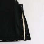 WOOL FUR REVERSIBLE VEST #BEIGE [ST.630]