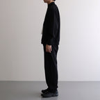 NYLON JERSEY TRACK JACKET #navy [14001]