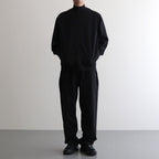 NYLON JERSEY TRACK JACKET #navy [14001]