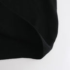 EX FINE LAMBS CREW NECK KNIT LS #BLACK [ST.691]