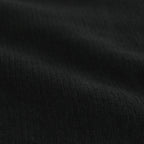 EX FINE LAMBS CREW NECK KNIT LS #BLACK [ST.691]