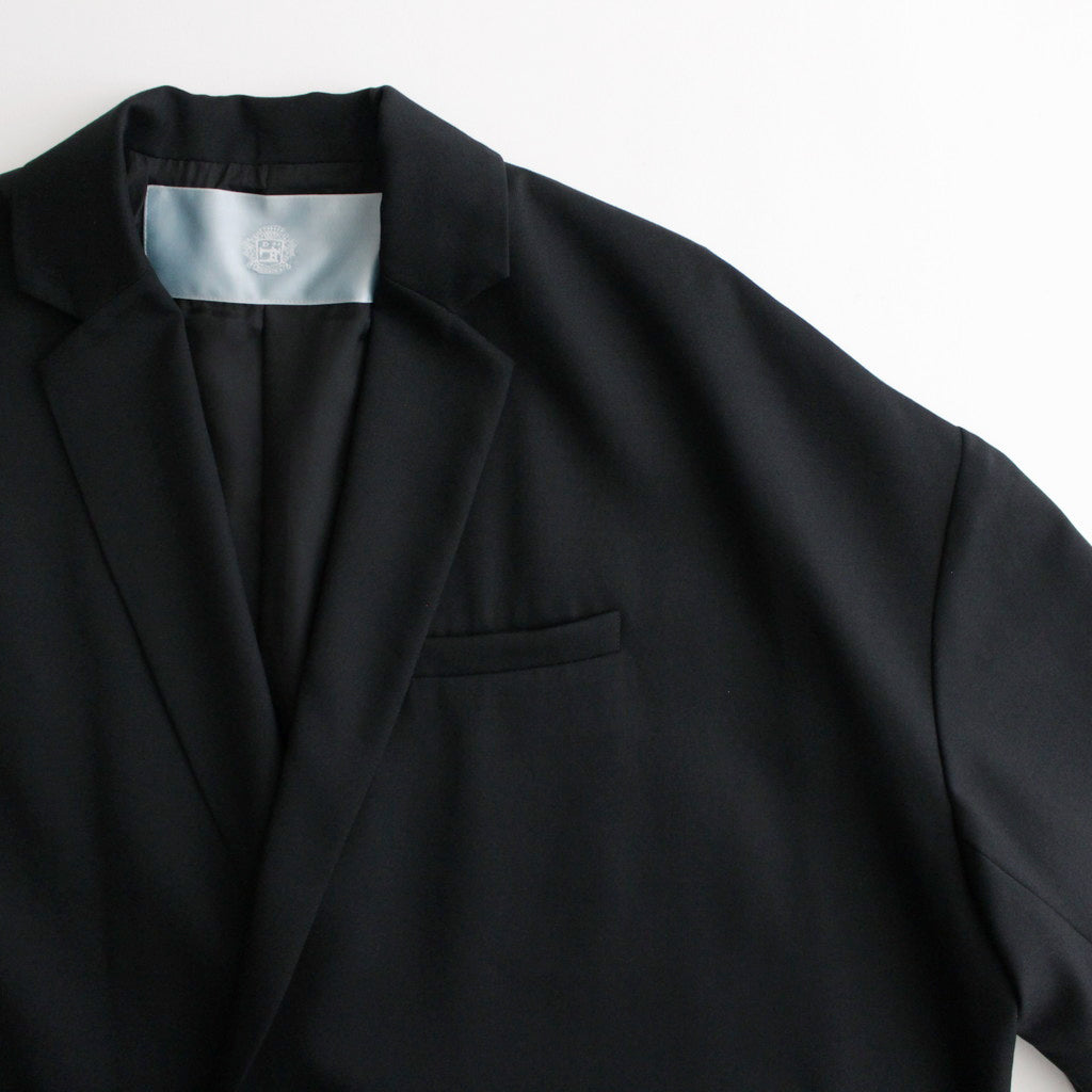 よそいきダブルJK #BLACK [D124-J107]