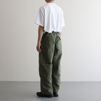 Cotton Linen Back Sateen Military Trousers #KHAKI [TP241-40017]