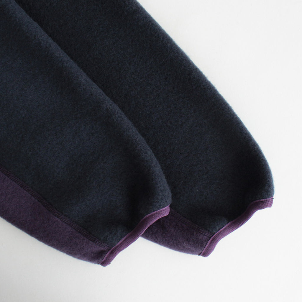 Wool Fleece Hoodie #NAVY [GU233-70164]