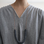 bundle necklace #indigo one wash [ur-rc-bnl]