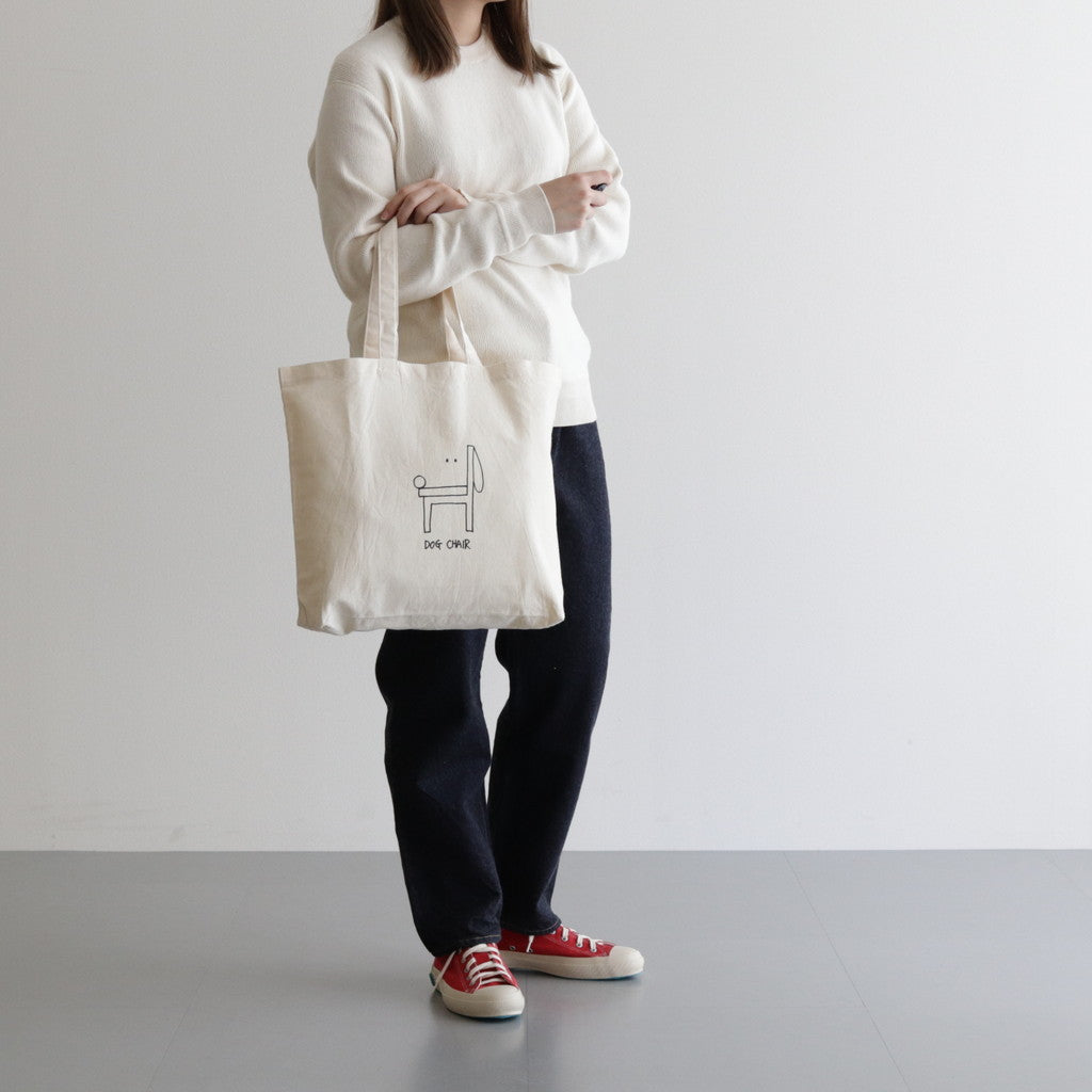 PRINT BAG - DOG CHAIR #NATURAL [33903]