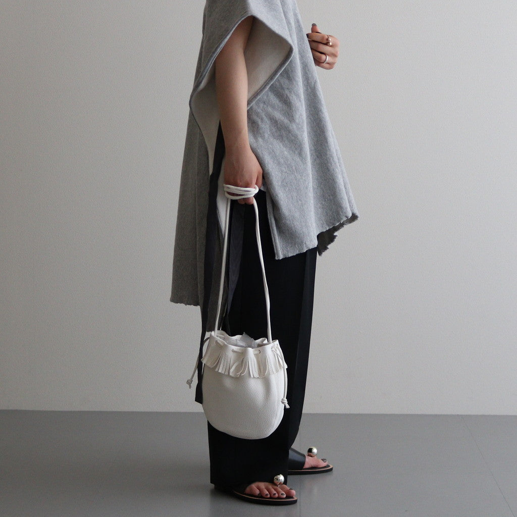 FRINGE SHOULDER POUCH：S #WHITE [DA67] _ Aeta | アエタ – ciacura