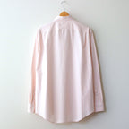 WASHED FINX TWILL SHIRT #LIGHT PINK [A23AS01TN]