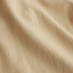 WASHED FINX TWILL SHIRT #LIGHT BROWN [A23AS01TN]