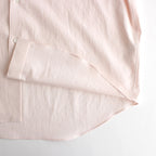 WASHED FINX TWILL SHIRT #LIGHT PINK [A23AS01TN]