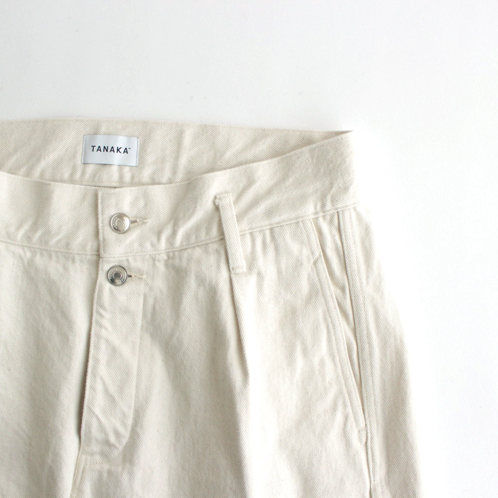 THE WIDE JEAN TROUSERS #RAW WHITE [ST-108]