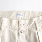 THE WIDE JEAN TROUSERS #RAW WHITE [ST-108]