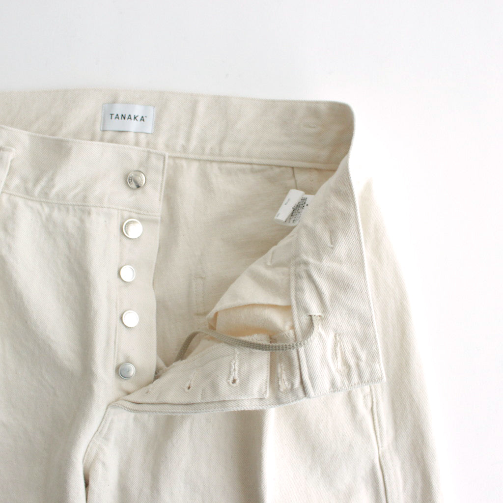 THE WIDE JEAN TROUSERS #RAW WHITE [ST-108]