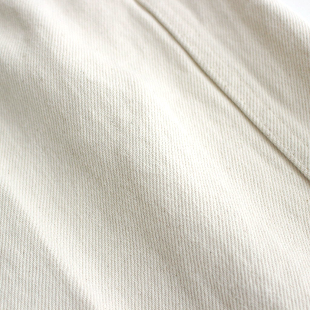 THE WIDE JEAN TROUSERS #RAW WHITE [ST-108]