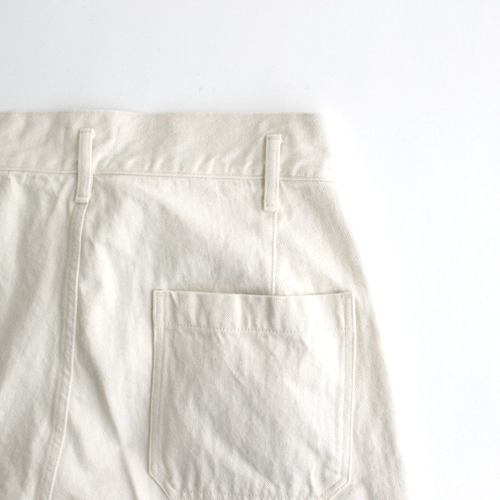 THE WIDE JEAN TROUSERS #RAW WHITE [ST-108]