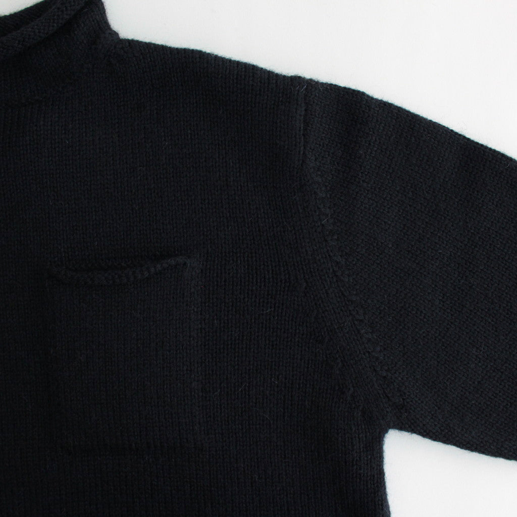GUERNSEY SWEATER #NAVY [H2302-K009] – ciacura