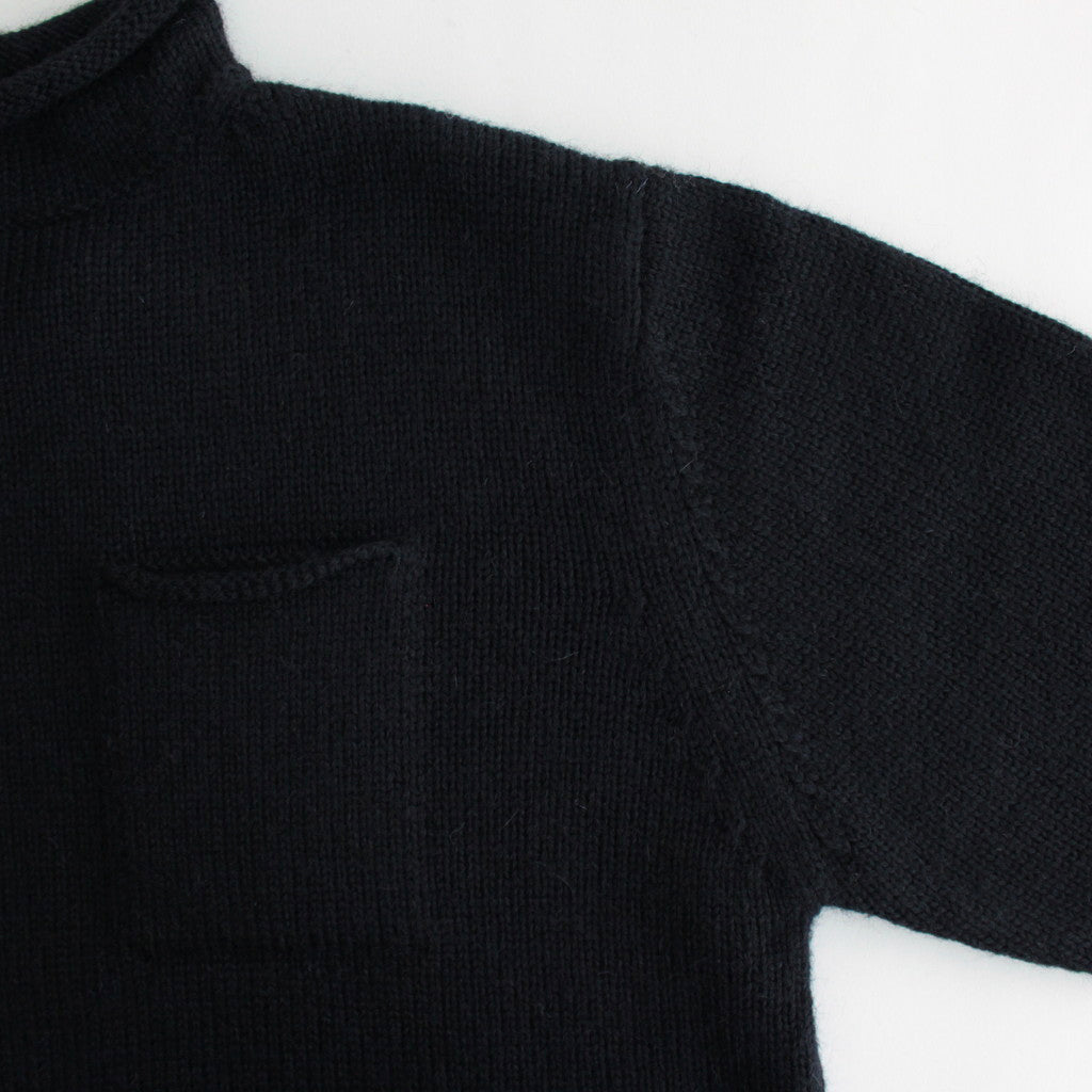 GUERNSEY SWEATER #NAVY [H2302-K009]