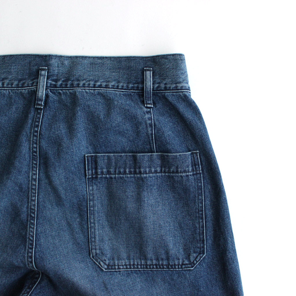 THE WIDE JEAN TROUSERS #VINTAGE BLUE [ST-108]