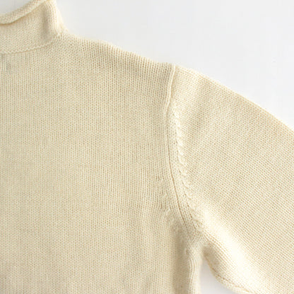 GUERNSEY SWEATER #IVORY [H2302-K009]